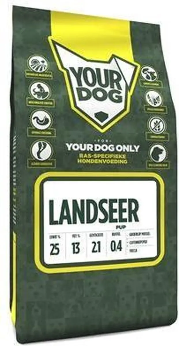 Yourdog Landseer Pup Hondenbrokken - 12 kg - afbeelding 2 van 3