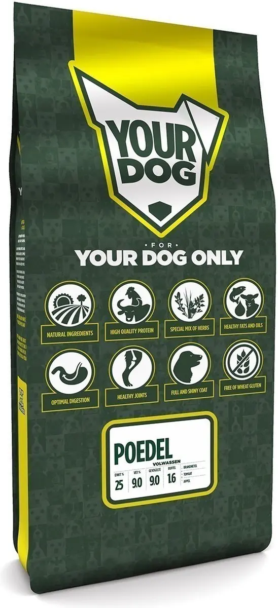 Yourdog Poedel Volwassen Hondenbrokken
