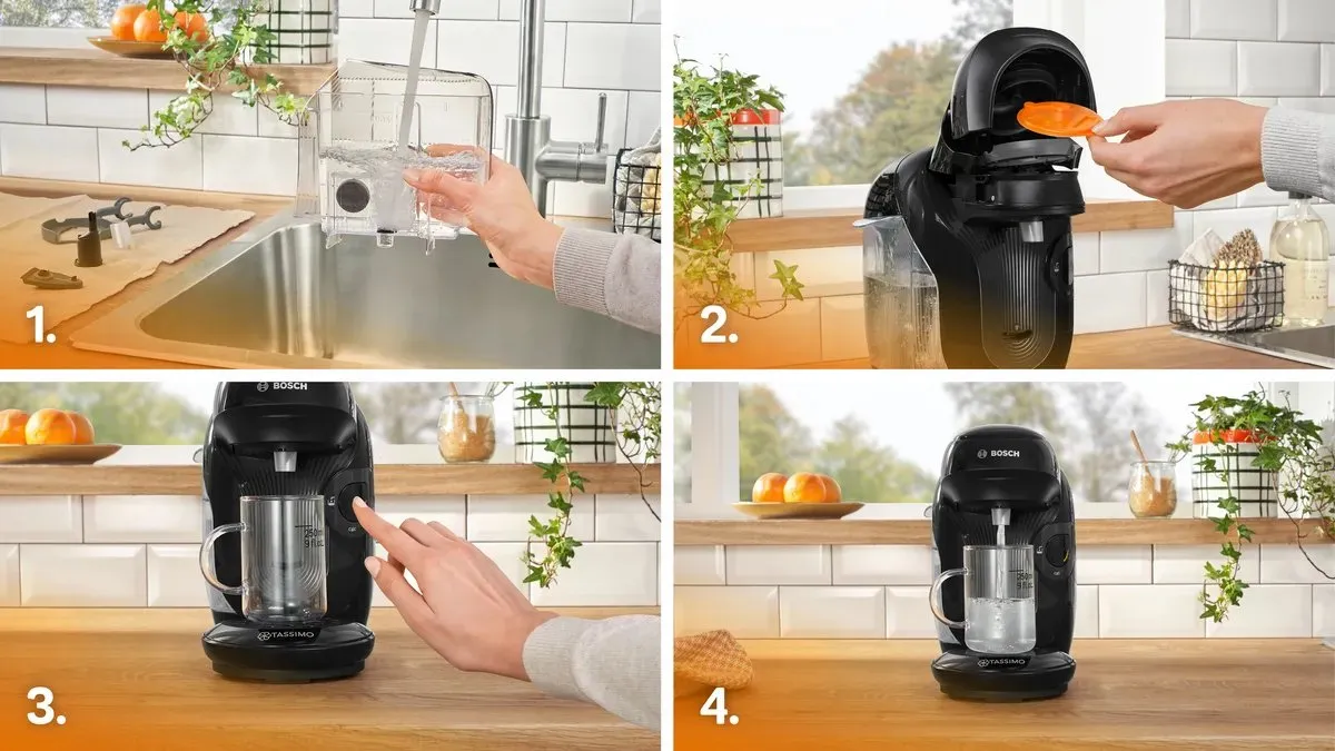 Bosch Tassimo TAS112E Multidrank Koffiemachine - 1400W - Zwart