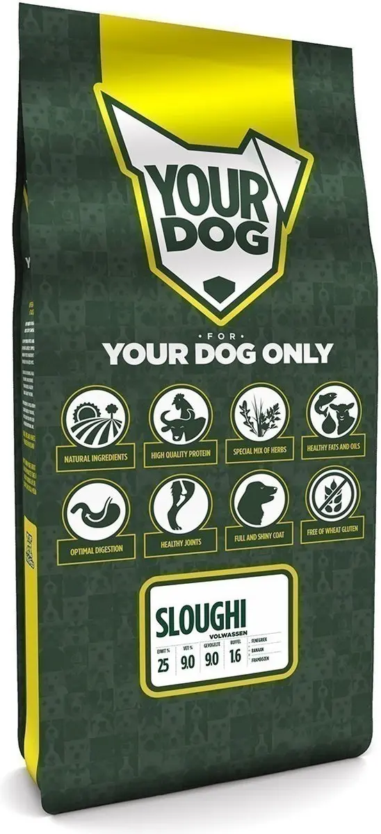 Yourdog Sloughi Volwassen Hondenbrokken 12kg