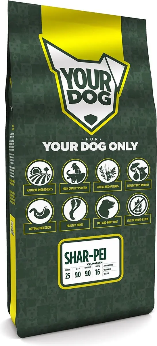 Yourdog Shar-pei Volwassen Hondenbrokken