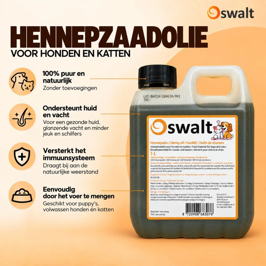 Oswalt Hennepzaadolie
