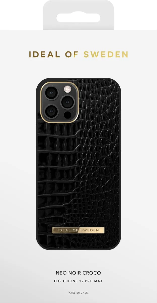 iDeal of Sweden iPhone 12 Pro Max Hoesje - IDACAW20-2067-236 - Zwart