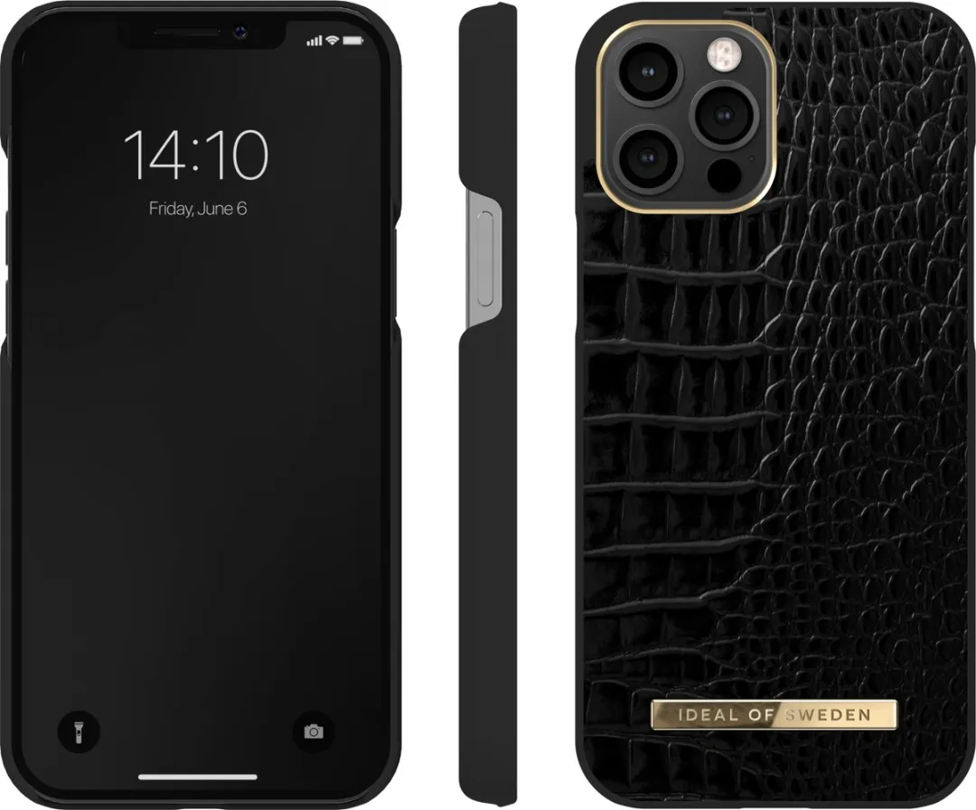 iDeal of Sweden iPhone 12 Pro Max Hoesje - IDACAW20-2067-236 - Zwart