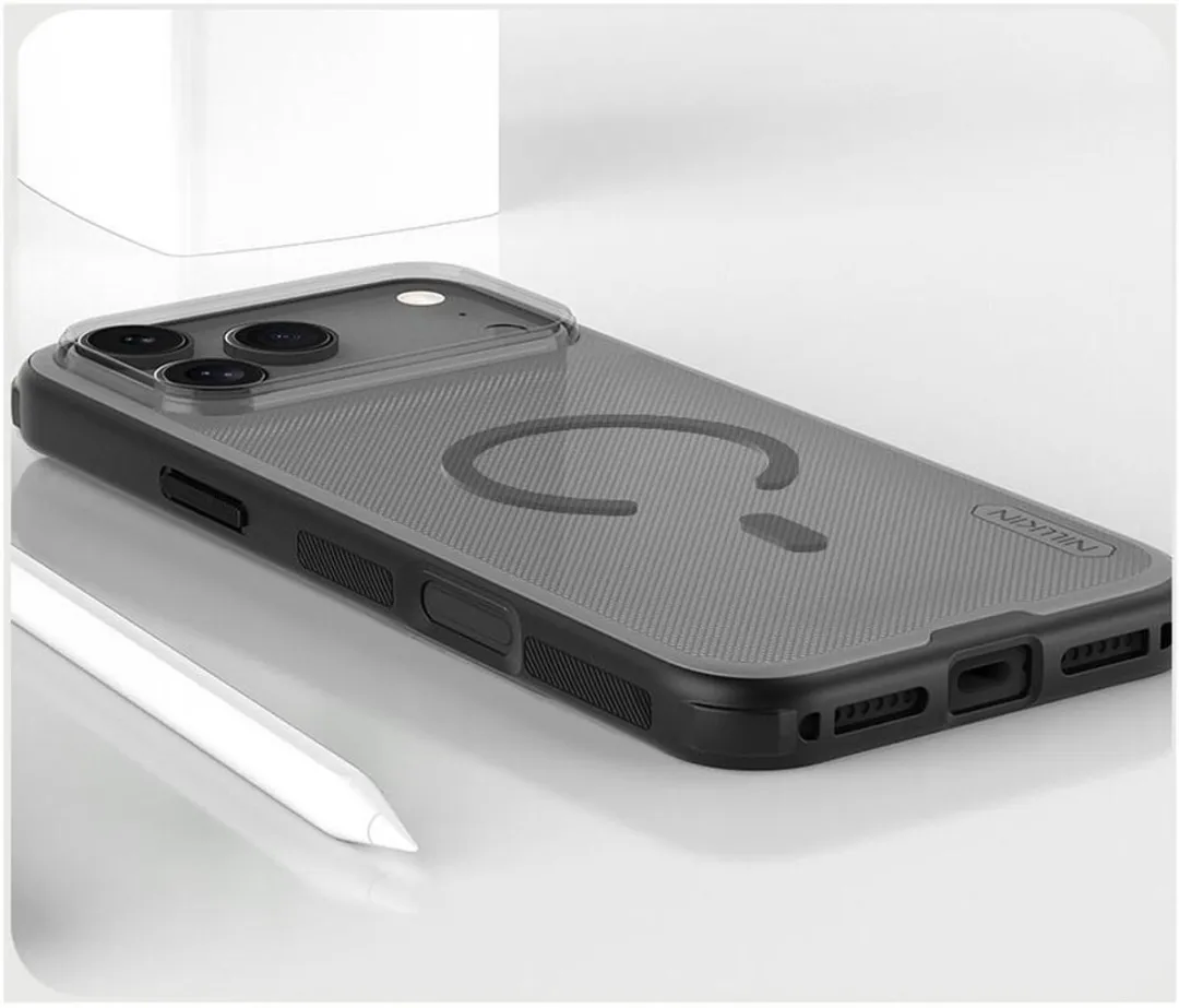 Nillkin Super Frosted Shield Pro Hoes iPhone 17 Pro Max - Zwart - afbeelding 6 van 6