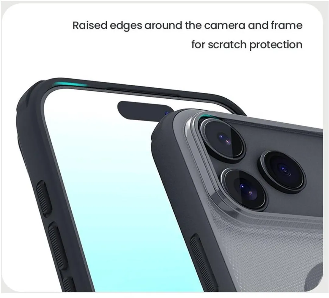 Nillkin Super Frosted Shield Pro Hoes iPhone 17 Pro Max - Zwart