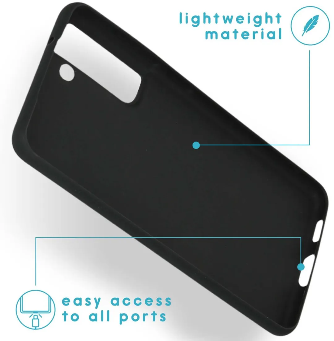 Imoshion Hoesje Samsung Galaxy S21 FE - Zwart