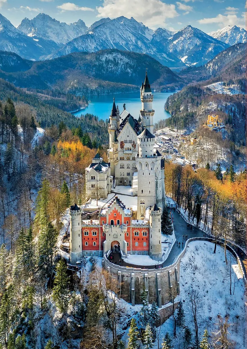 Educa Neuschwanstein Legpuzzel 1000 Stuks - Meerkleurig