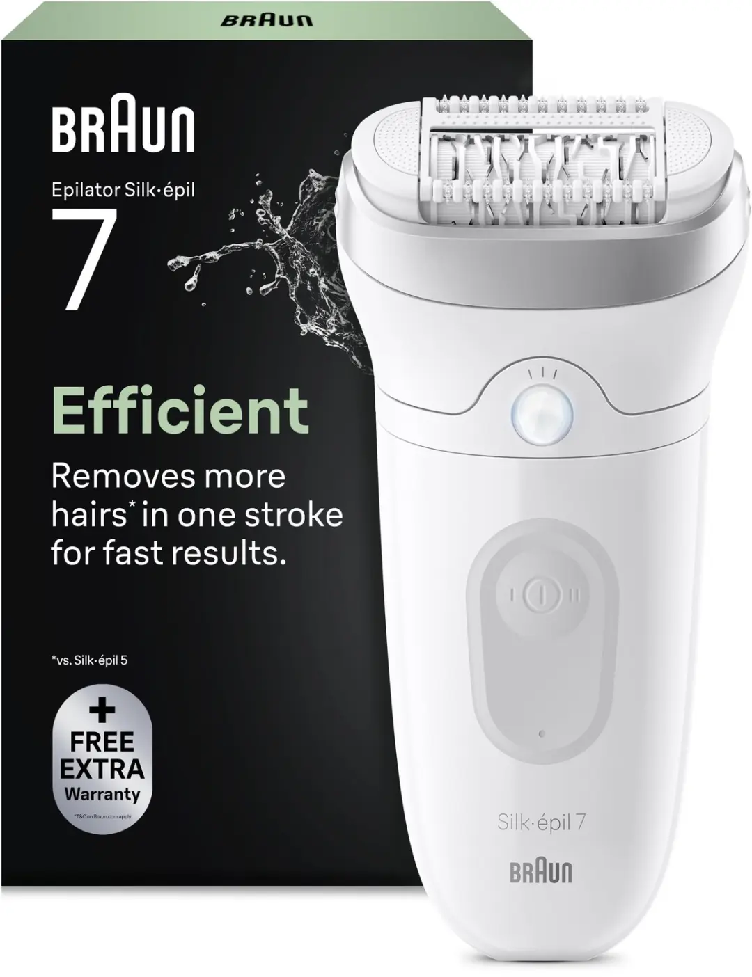 Braun Silk-épil 7 7-011 Wet & Dry Epilator