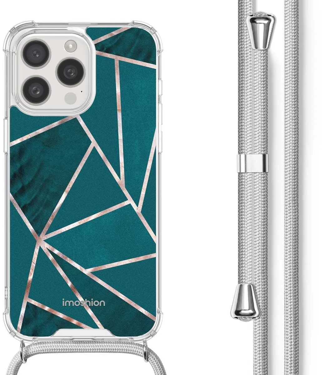Imoshion Hoesje iPhone 15 Pro Petrol Green Graphic