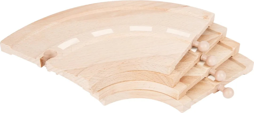 Small Foot Curves for Roads - Wit