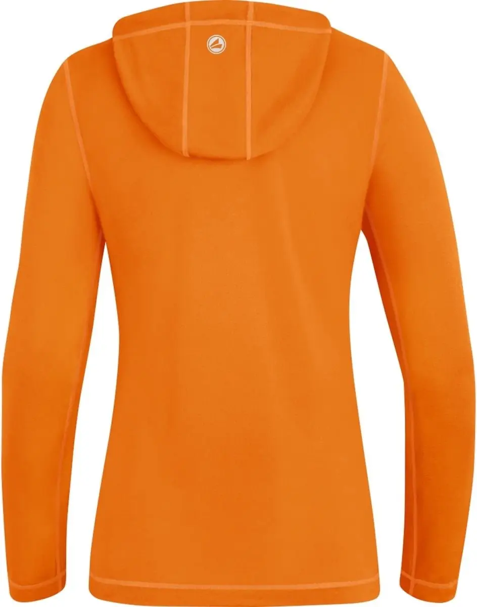 JAKO Run 2.0 Jas Met Kap Dames - Fluo Oranje - 34 - afbeelding 3 van 3