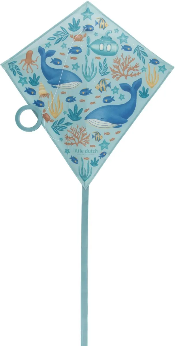 Rubo Toys Little Dutch Ocean World Diamant Vlieger - Blauw