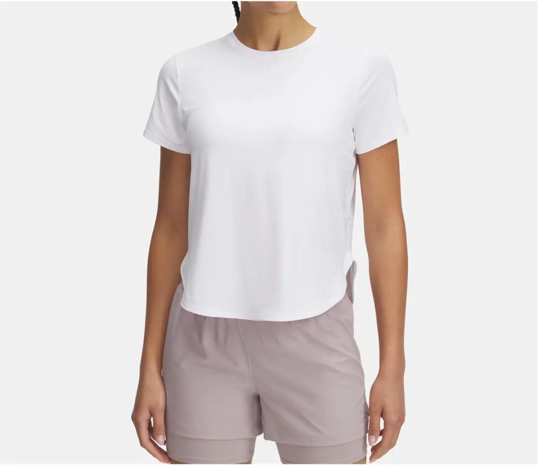 Under Armour Launch Elite Dames Sportshirt Korte Mouw