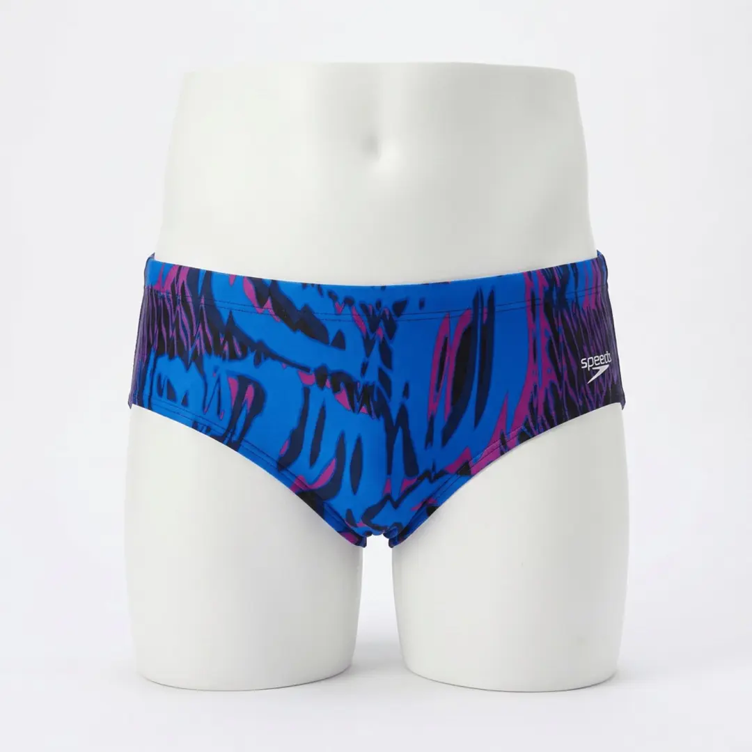 Speedo Club Training Allover 13.5cm Zwemslip Blauw UK 36 Man