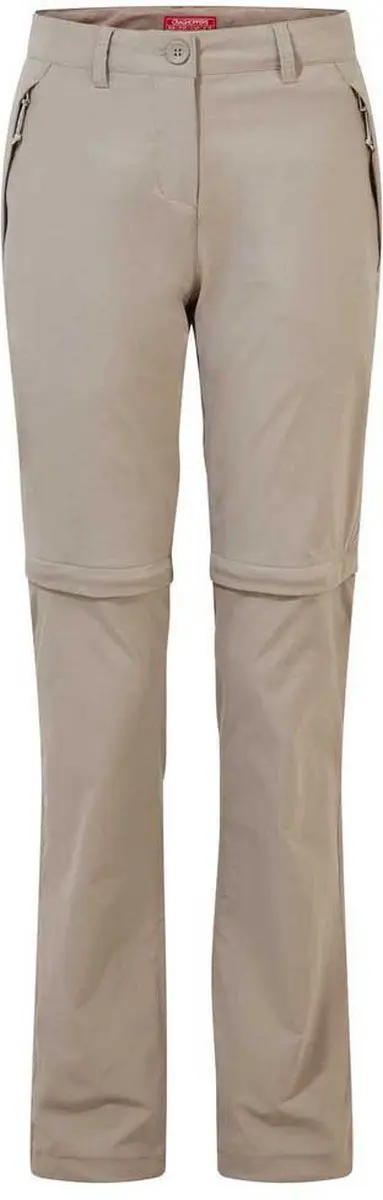 Craghoppers Nosilife Pro Conv Broek Beige 50 / Short Vrouw