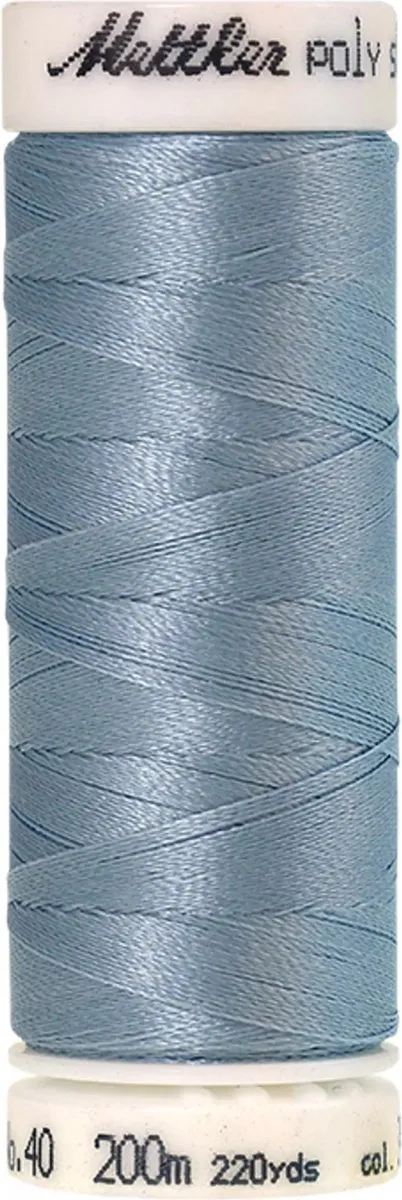 Amann Mettler Polysheen Borduurgaren 200m - Blauw