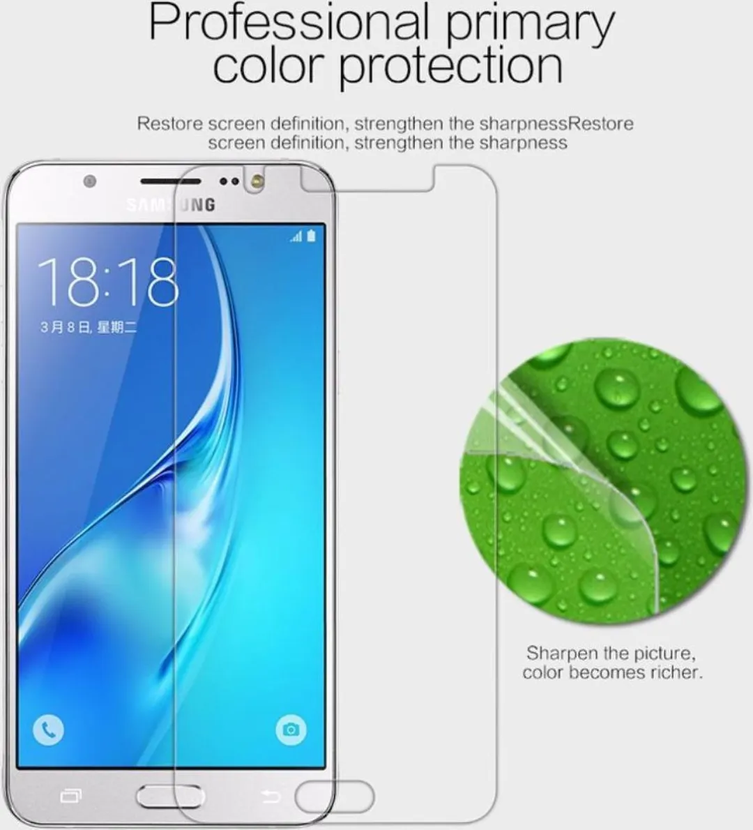 Nillkin AF Ultra Clear Galaxy J5 (2016) Schermbeschermer - afbeelding 5 van 6