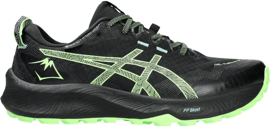 Asics Gel-trabuco 12 Goretex Trailschoenen Groen,Zwart EU 41 1/2 Man