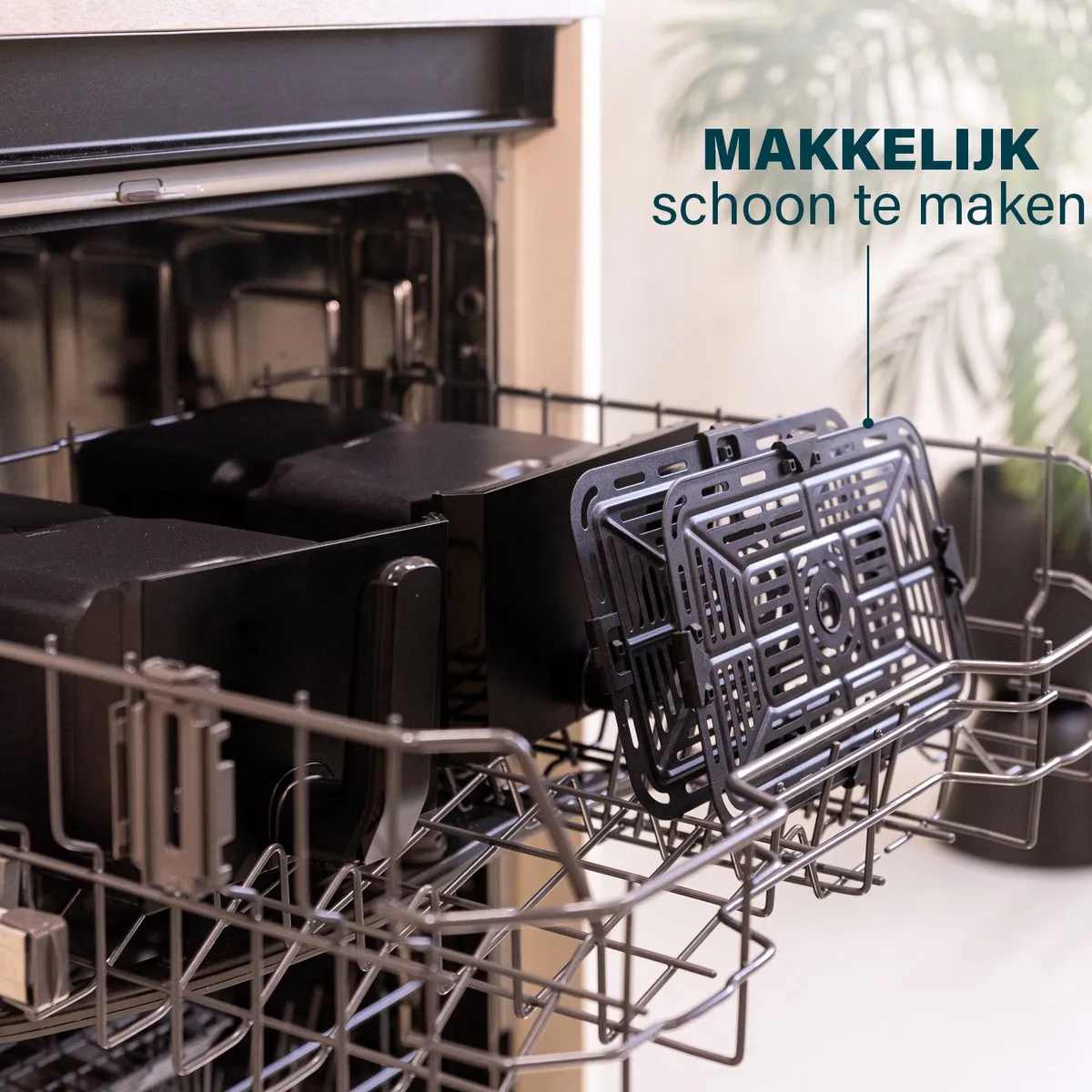 Princess Double Basket Airfryer 182068 - 2400W - 8L - 2 Manden - Zwart - afbeelding 6 van 6