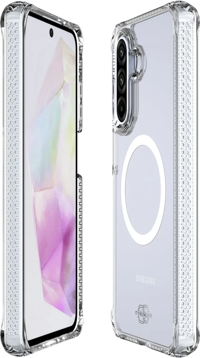 ITSKINS Galaxy A16 MagSafe Hoesje - Transparant - SG1O-HMACR-TRSP