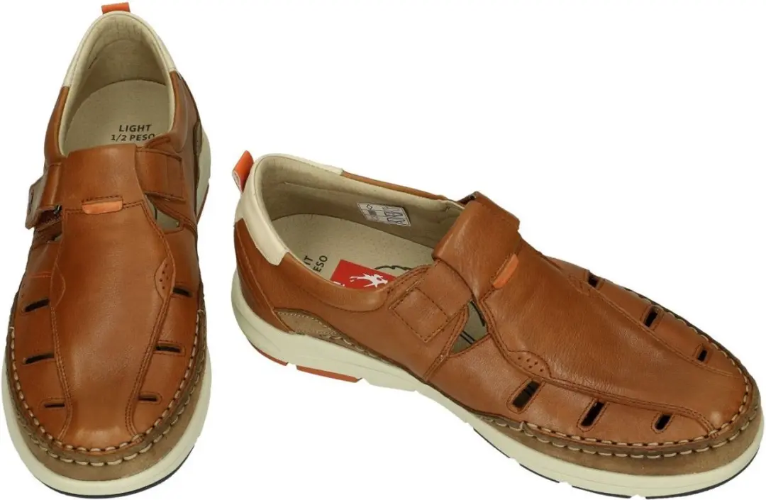 Fluchos Heren Sandalen - Cognac/Caramel - Maat 43 - afbeelding 6 van 6