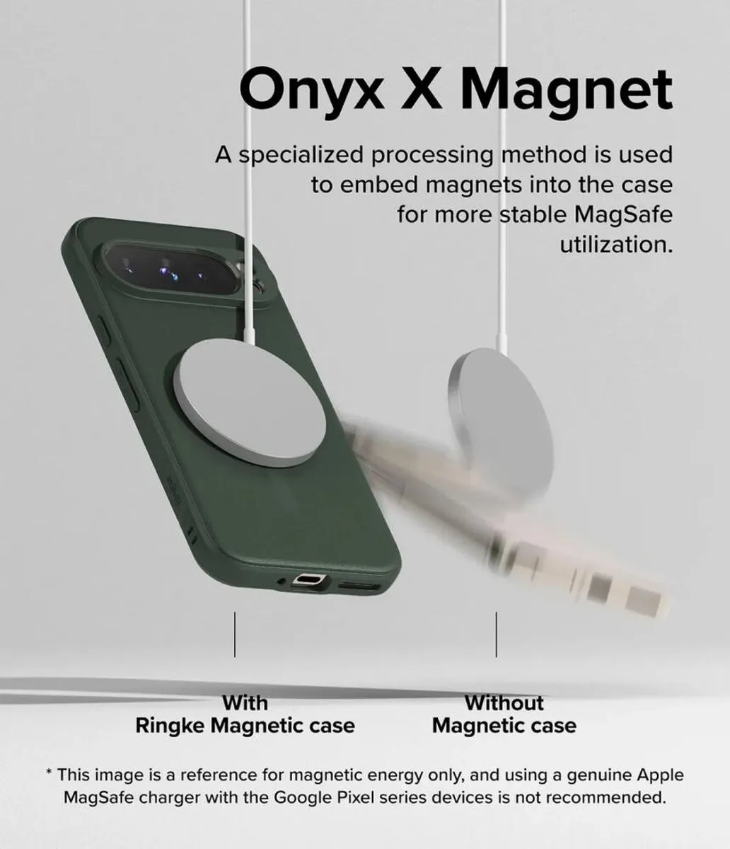 Ringke Onyx Magnetic Hoesje Google Pixel 9 Pro XL - Groen