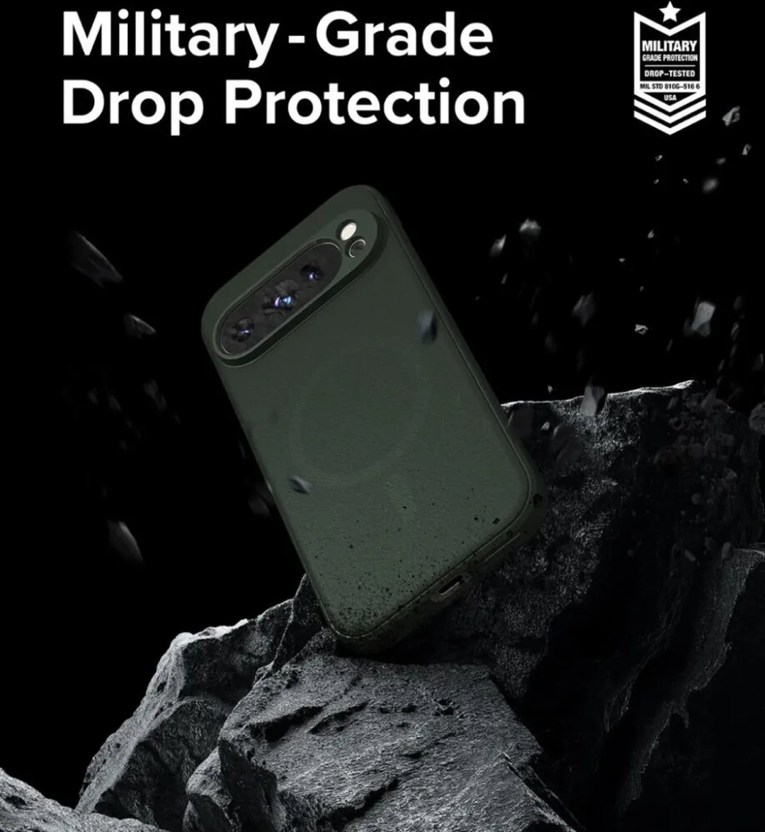 Ringke Onyx Magnetic Hoesje Google Pixel 9 Pro XL - Groen - afbeelding 6 van 6