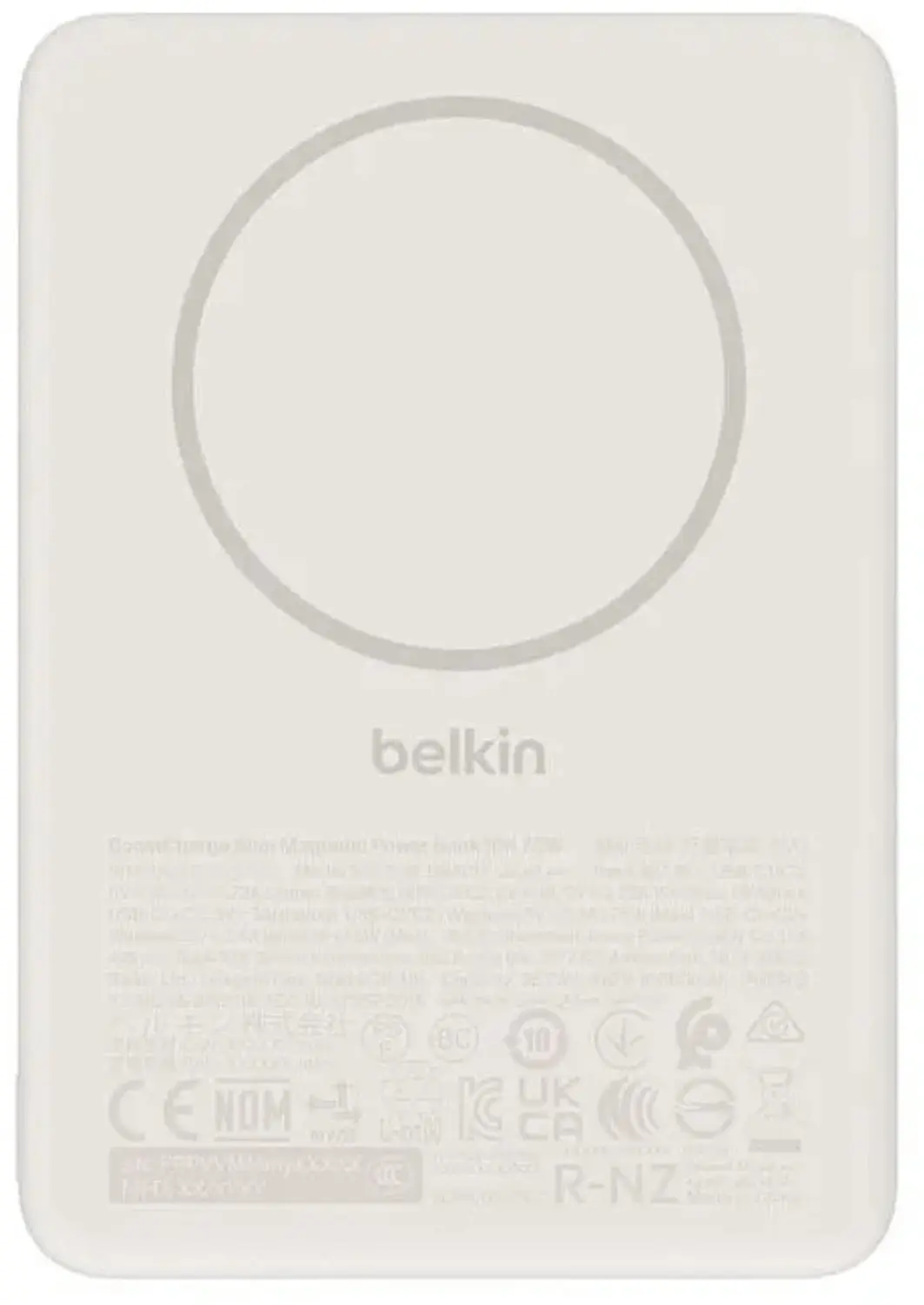 Belkin Boostcharge Slim BPD017HQSA Powerbank - Zand - afbeelding 5 van 6