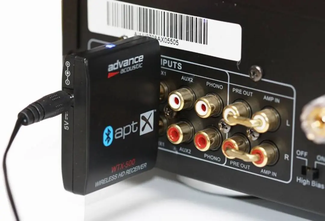 Advance Acoustic WTX-500 Bluetooth-ontvanger - Zwart - afbeelding 5 van 6
