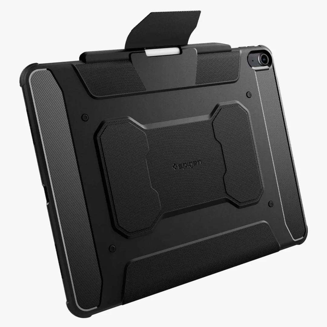 Spigen Rugged Armor Pro ACS07669 Tablethoes - Apple iPad Air 13 Zwart - afbeelding 6 van 6