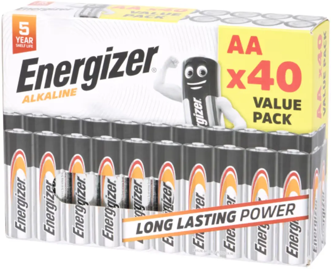 Energizer batterijen AA 40 stuks