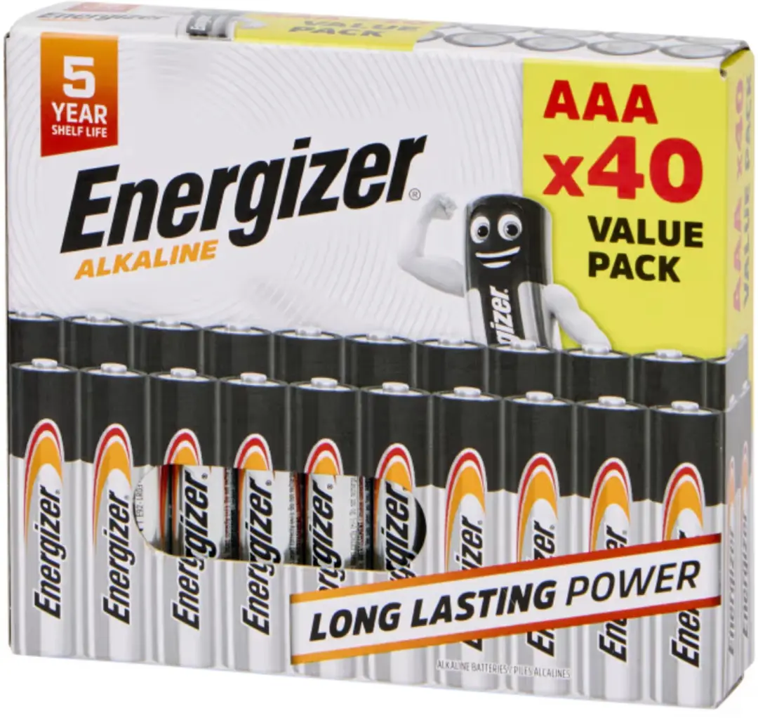 Energizer batterijen AAA 40 stuks