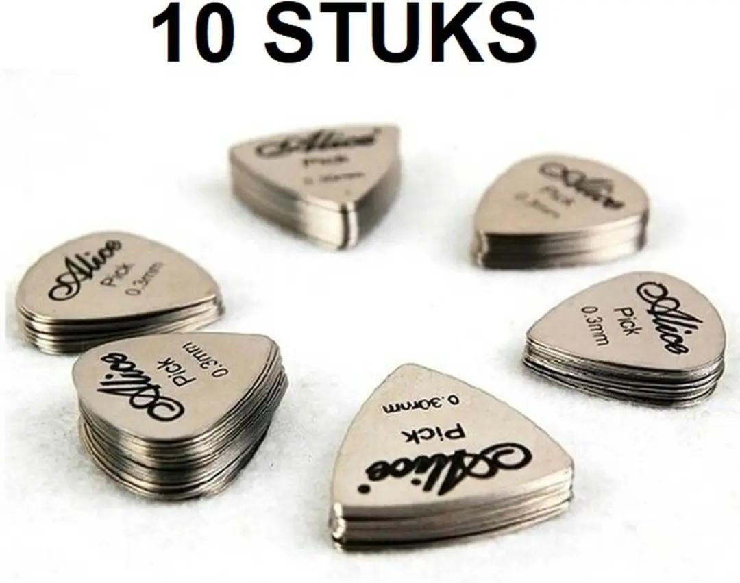 10 Stuks Metalen Plectrums