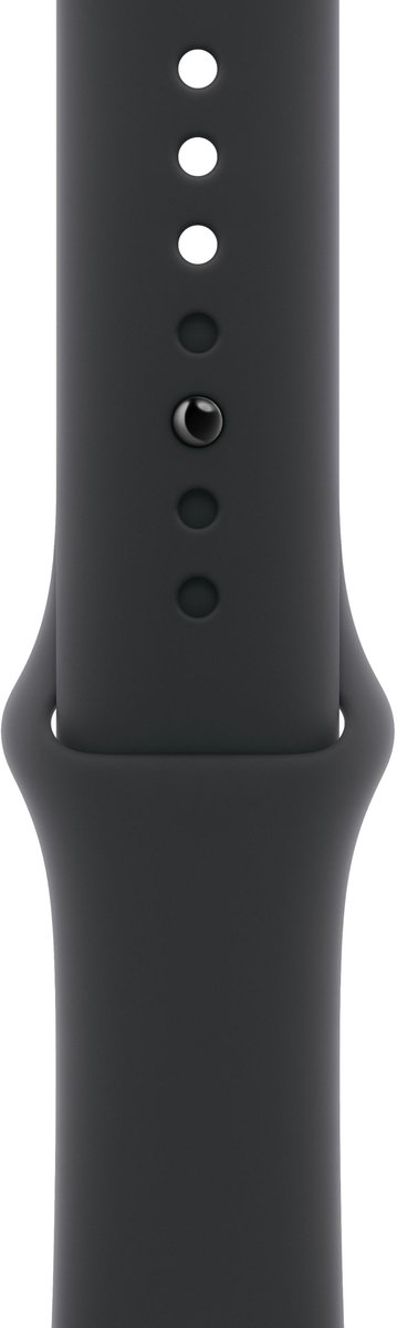 Apple Watch Series 10 - Wifi - 46mm - Zwarte Aluminium Case met Zwart Sportbandje - S/M