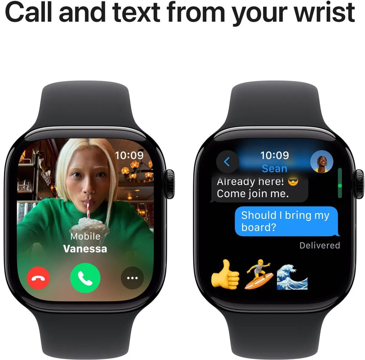Apple Watch Series 10 46mm Zwart Aluminium - 315mAh