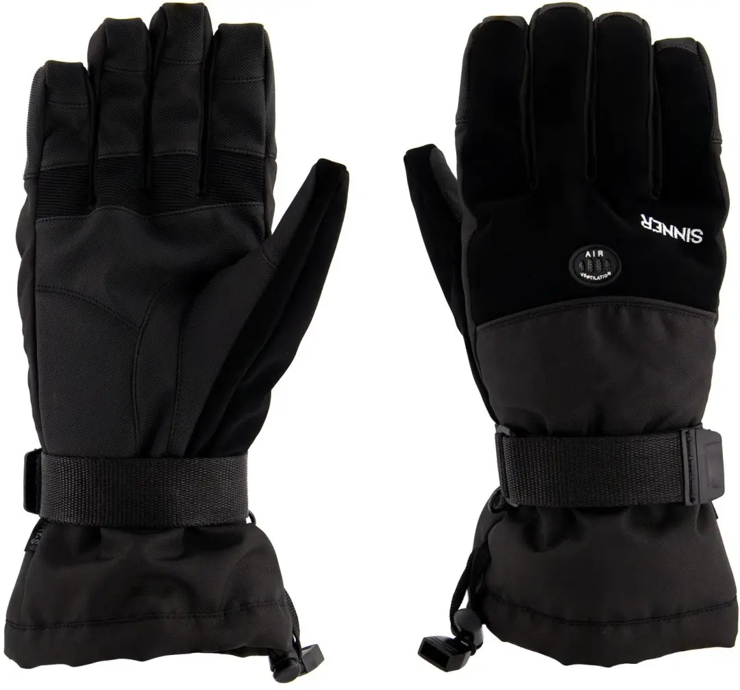 SINNER Everest II Ski Handschoenen - Zwart/Wit - afbeelding 3 van 4