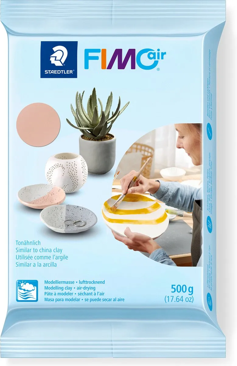 STAEDTLER Fimo Air Boetseerklei 500g - Perzik