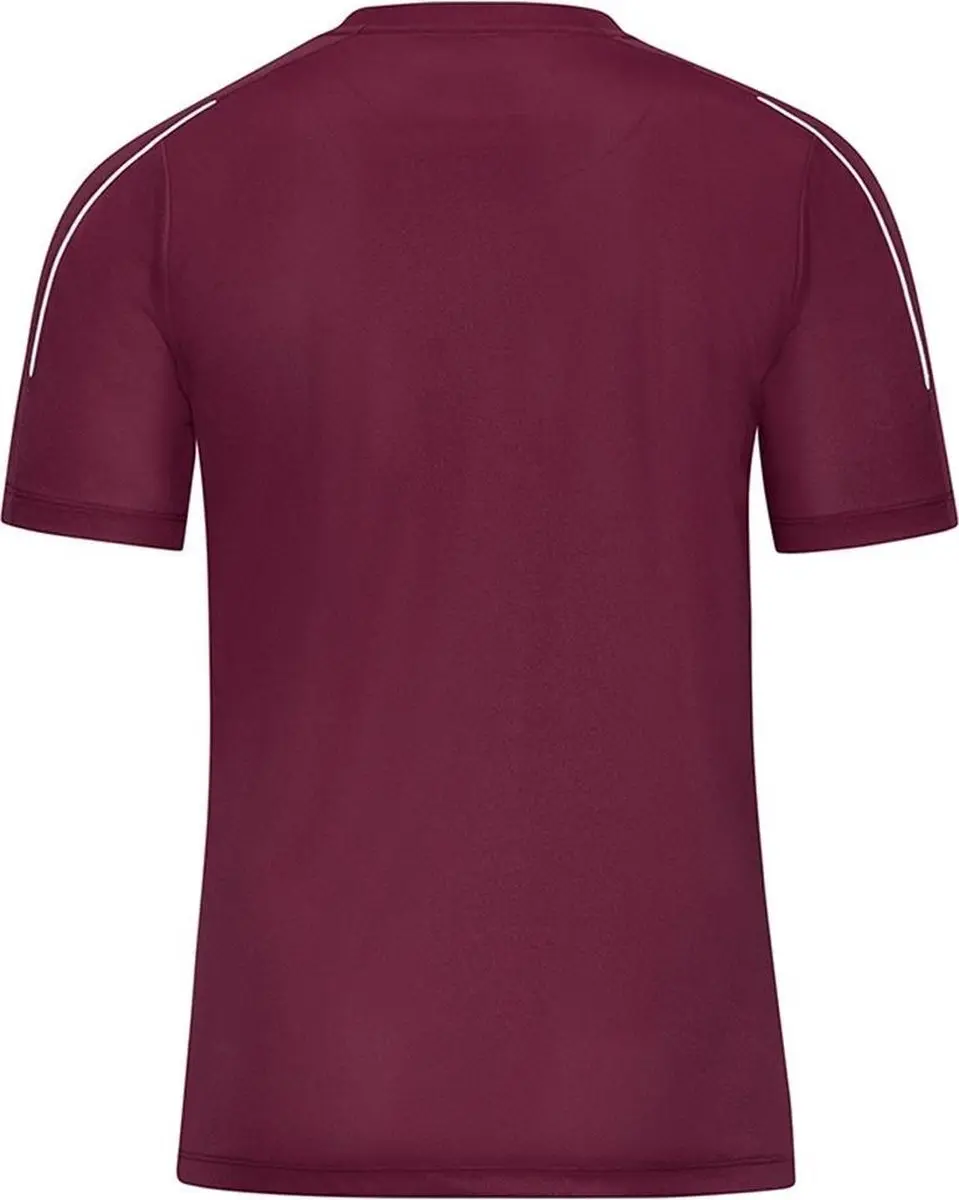 JAKO Classico Kinder T-Shirt - Bordeaux - 128 - afbeelding 3 van 3