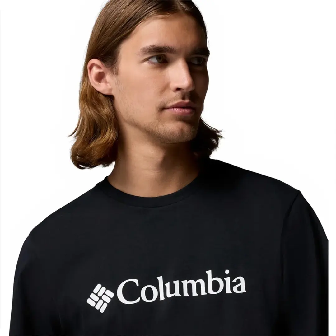 Columbia CSC Basic Logo T-shirt Korte Mouw - Zwart - S - afbeelding 6 van 6