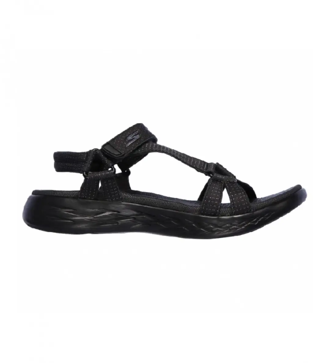 Skechers On The Go 600 Brilliacy Zwarte Sandalen