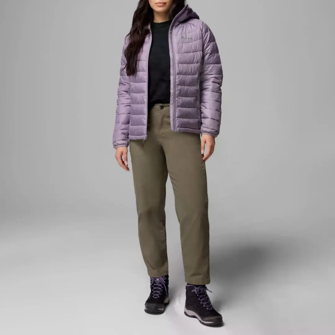 Columbia Powder Lite II Jack met Capuchon - Violet - afbeelding 3 van 4