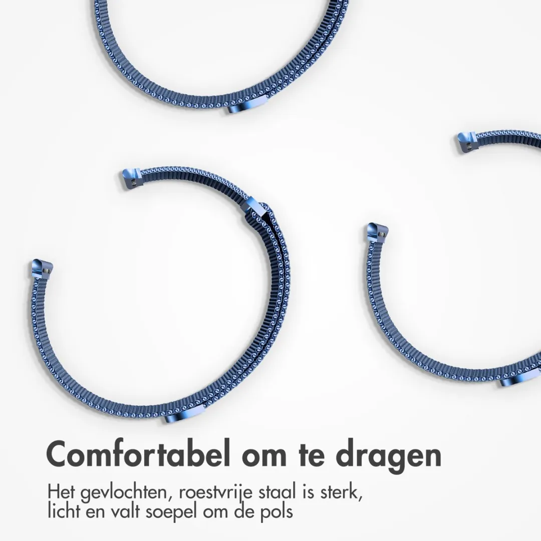 Imoshion Milanees Magnetisch Bandje Apple Watch 44-49mm - Blauw