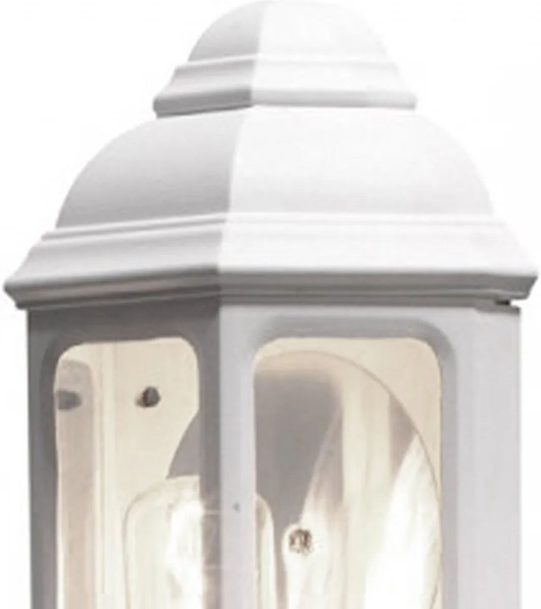 Konstsmide Cagliari Wandlamp 20cm - Outdoor - Matwit - afbeelding 6 van 6
