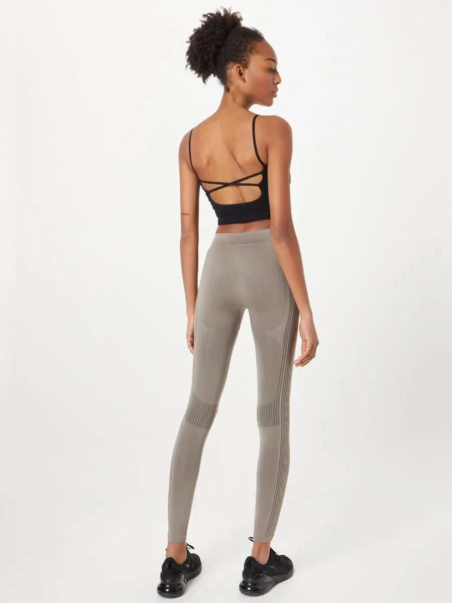 Hummel Shaping Seamless Halfhoge Legging - Driftwood - S - afbeelding 4 van 6