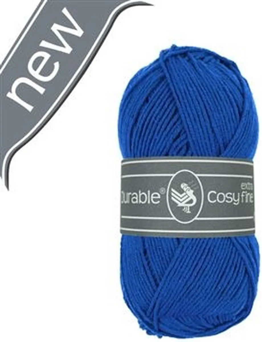 Durable Cosy Extra Fine 2103 Cobalt - 1 Stuk