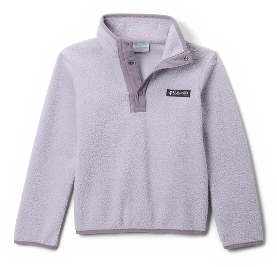 Columbia Helvetia™ Ii Snap Fleece Met Halve Rits Paars 10-12 Years