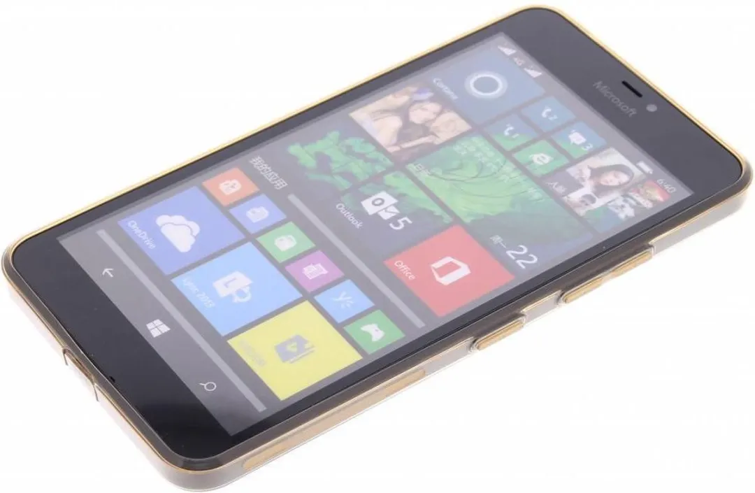 Nillkin Nature TPU Hoes Microsoft Lumia 640 XL - Oranje - afbeelding 3 van 4
