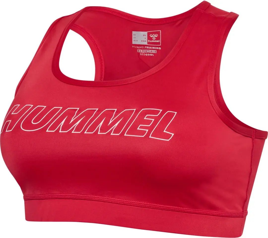 Hummel Curvy Sports Bra Plus - American Beauty - afbeelding 2 van 6