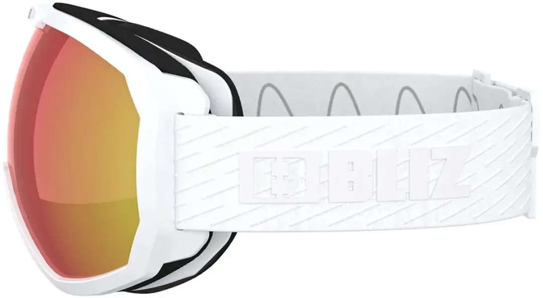 Bliz Charge OTG Skimasker - Wit/Rood - afbeelding 5 van 6
